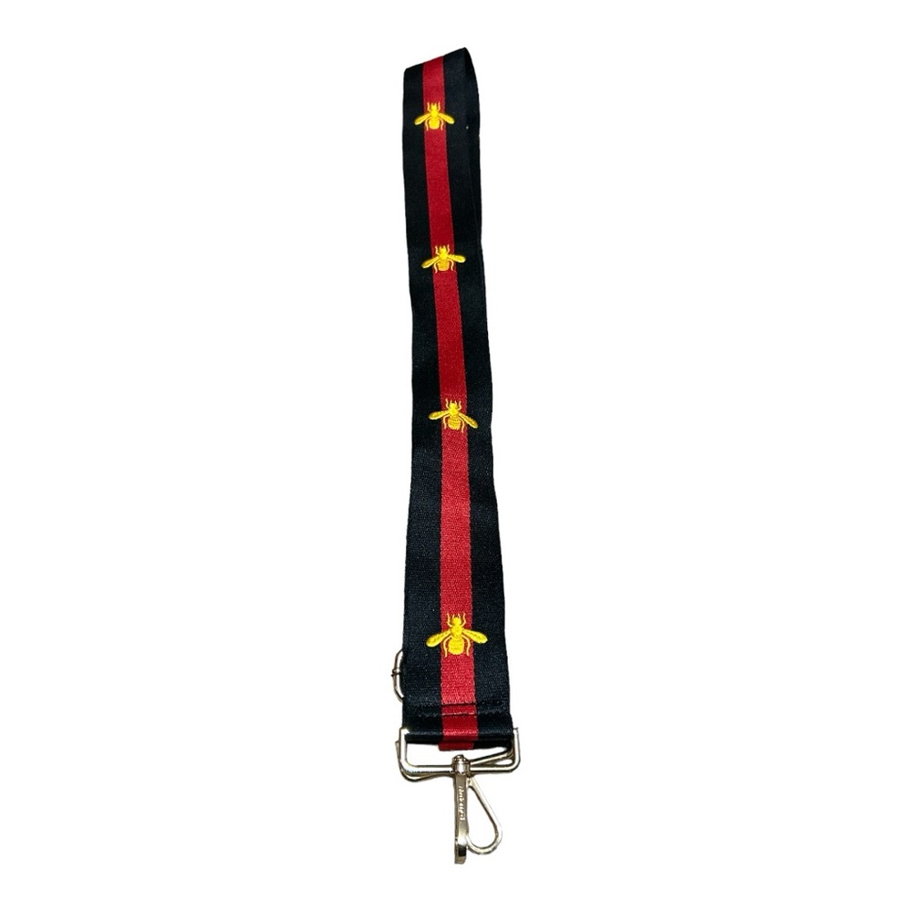 Ah•dorned Striped Interchangeable Woven Bag Strap